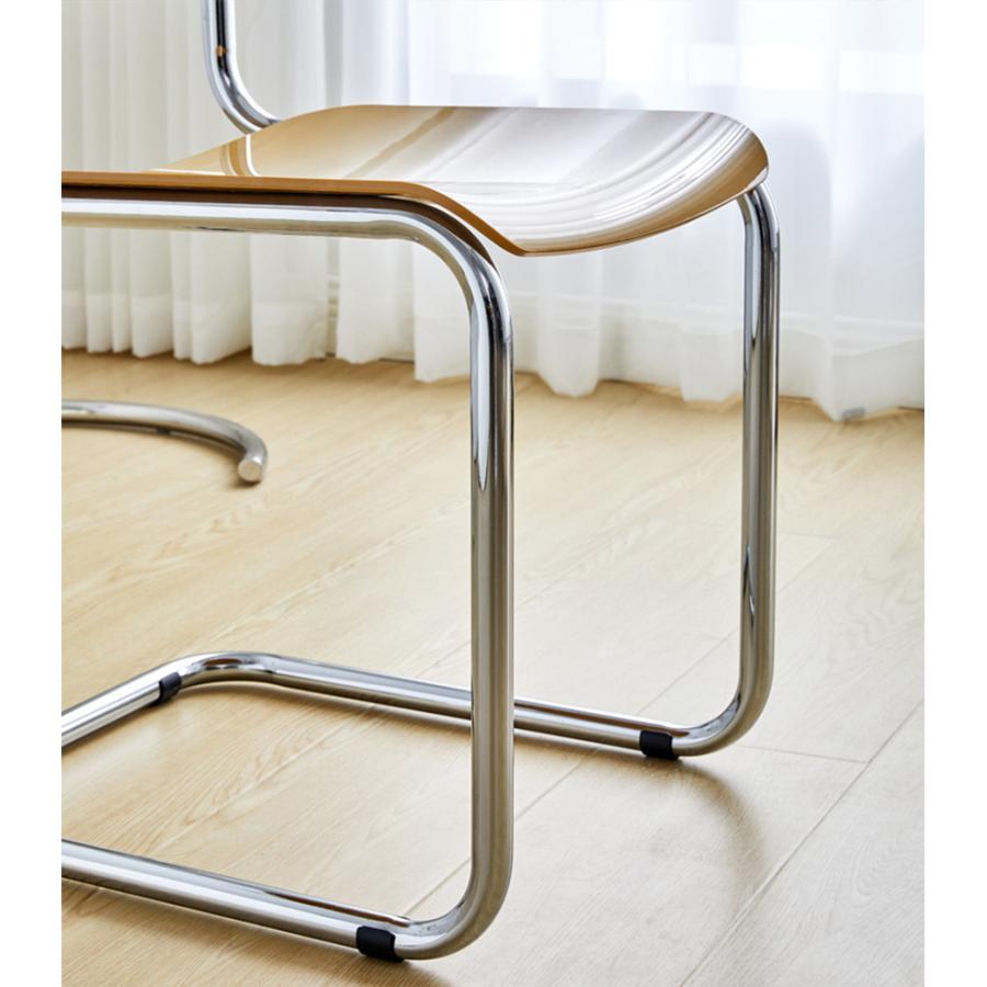 韓国風 パイプ椅子 人気 おしゃれ 北欧 食卓椅子 椅子 いす リビングチェア 滑り止め ダイニング | ブランド登録なし | 10