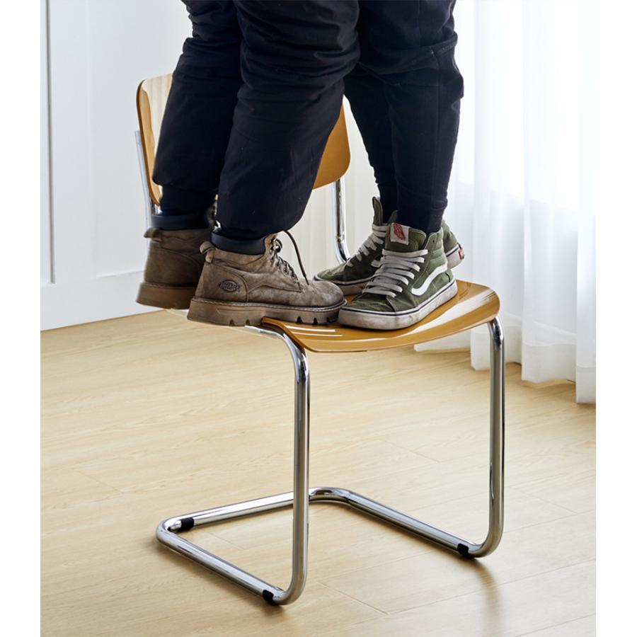 韓国風 パイプ椅子 人気 おしゃれ 北欧 食卓椅子 椅子 いす リビングチェア 滑り止め ダイニング | ブランド登録なし | 11