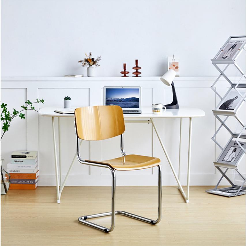 韓国風 パイプ椅子 人気 おしゃれ 北欧 食卓椅子 椅子 いす リビングチェア 滑り止め ダイニング | ブランド登録なし | 07