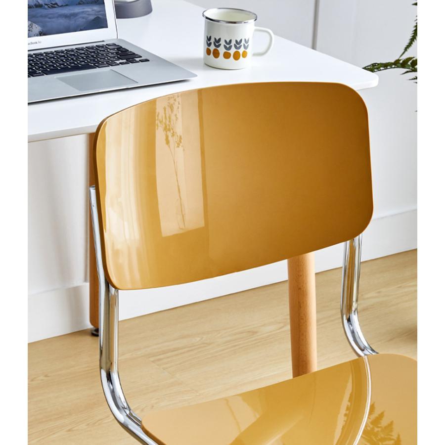 韓国風 パイプ椅子 人気 おしゃれ 北欧 食卓椅子 椅子 いす リビングチェア 滑り止め ダイニング | ブランド登録なし | 08