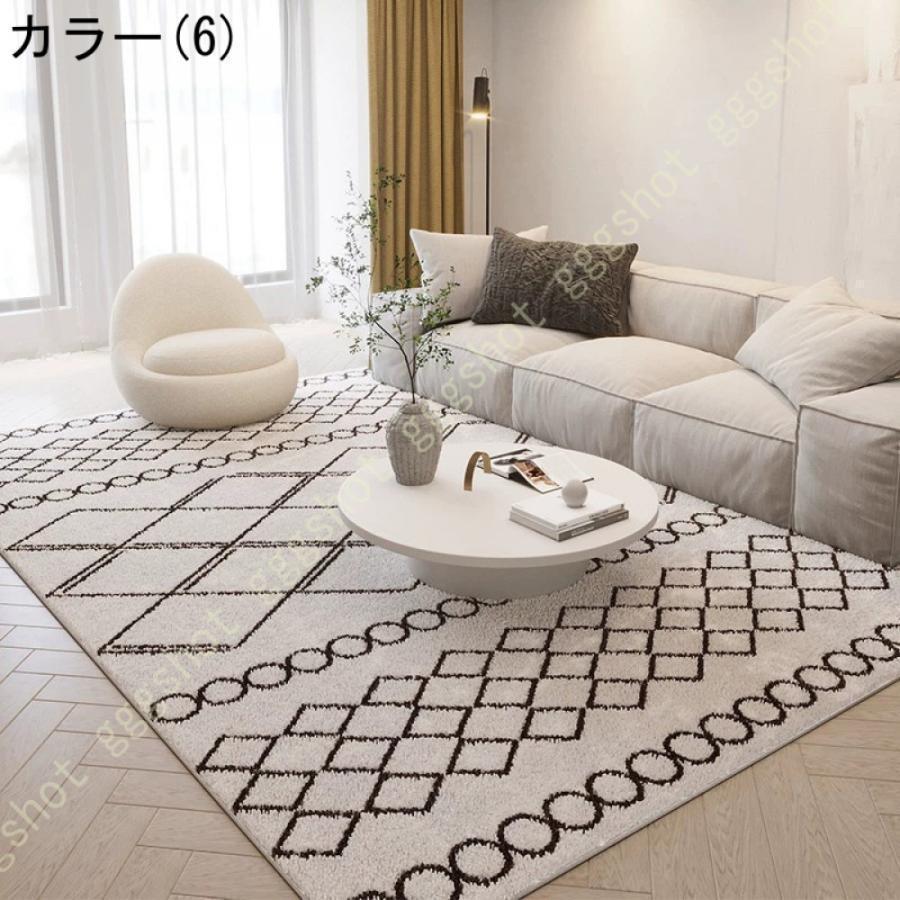 ベルギーラグ 洗える ラグマット 2畳 リビング ダイニング 北欧 ふわふわ ウォッシャブル シンプル ラグ じゅうたん カーペット おしゃれ 滑り止め 一人暮らし | ブランド登録なし | 14