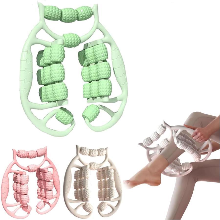 リングマッサージャー リングマッサージ 女性筋肉リラクゼーションふくらはぎクリップ脚経絡リラックス筋肉ヨガエクササイズジムホームトレーニングレッグローラ | ブランド登録なし | 01