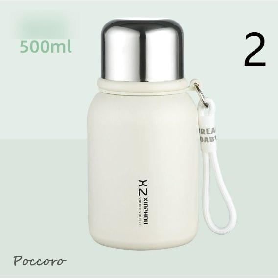 ステンレスボトル おしゃれ 茶こし付き 保温 保冷 水筒 北欧 マグボトル タンブラー 魔法瓶 | ブランド登録なし | 02