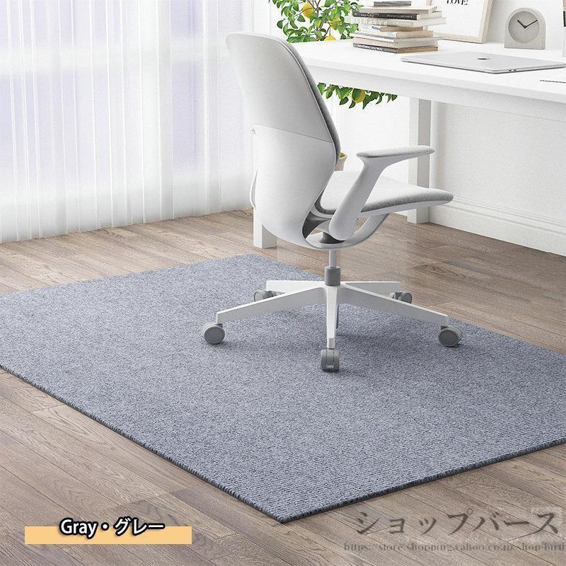 チェアマット デスク足元マット 防音 吸着ラグマット 椅子 ダイニングマット ゲーミングチェアマッ 床保護マット ズレない デスクマット キズ防止 学習机 | ブランド登録なし | 01