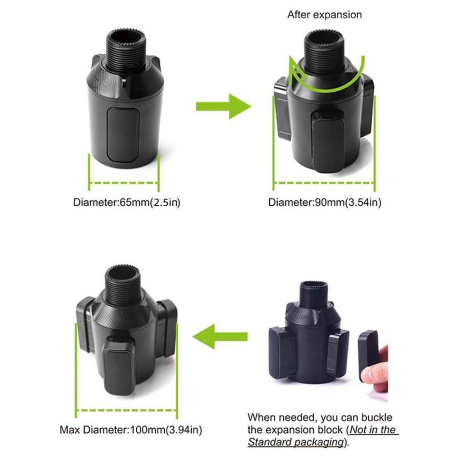 ドリンクホルダータブレットホルダー タブレット ドリンクホルダー スマホホルダー 車 車載 カップ スタンド 角度調整 ipad 便利 グッズ | ブランド登録なし | 04