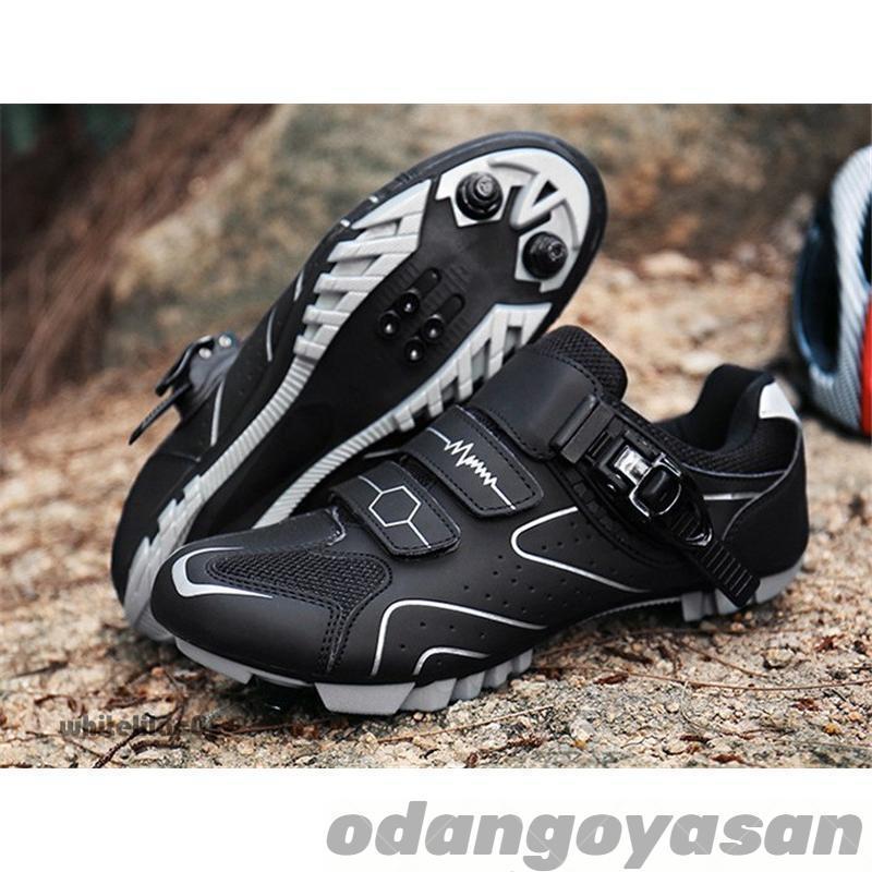 自転車シューズ　ビンディングシューズ サイクルシューズ SPD対応 クリート付き　通気性　メンズ ロードバイクシュ?ズ　マウンテンバイクシュ?ズ | ブランド登録なし | 10