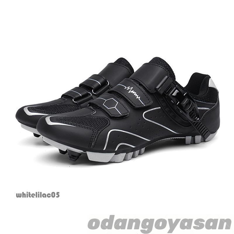 自転車シューズ　ビンディングシューズ サイクルシューズ SPD対応 クリート付き　通気性　メンズ ロードバイクシュ?ズ　マウンテンバイクシュ?ズ | ブランド登録なし | 12