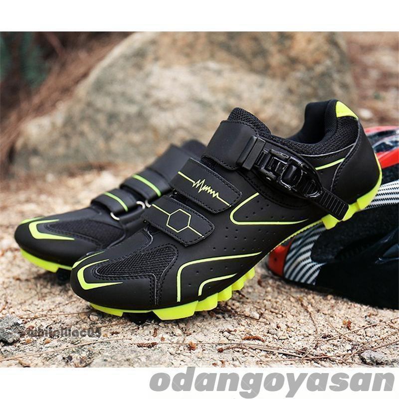 自転車シューズ　ビンディングシューズ サイクルシューズ SPD対応 クリート付き　通気性　メンズ ロードバイクシュ?ズ　マウンテンバイクシュ?ズ | ブランド登録なし | 09