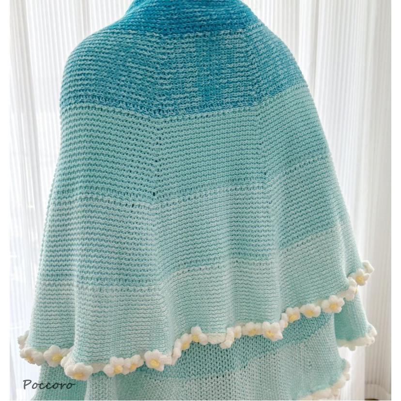 ブランケット 花束 毛布 シングル フラワー 花束ブランケット ひざ掛け グラデーションブランケット プレゼント | ブランド登録なし | 13