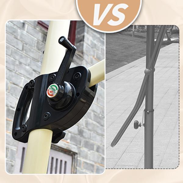 ガーデンパラソル パラソル 大型 風に強い (約)直径220cm-300cm UVカット 撥水 角度調整 モダン おしゃれ ガーデンパラソルセット 庭?屋外 | ブランド登録なし | 06