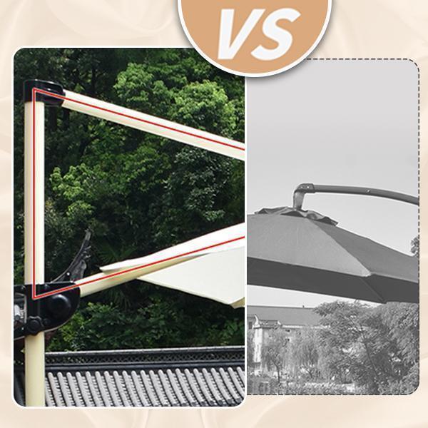 ガーデンパラソル パラソル 大型 風に強い (約)直径220cm-300cm UVカット 撥水 角度調整 モダン おしゃれ ガーデンパラソルセット 庭?屋外 | ブランド登録なし | 07