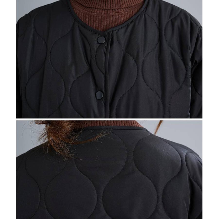 ダウンコート レディース 冬 アウター 中綿コート ロングコート ダウンジャケット キルティングジャケット 厚手 暖かい コート 冬服 秋冬 軽量 通勤 | ブランド登録なし | 14