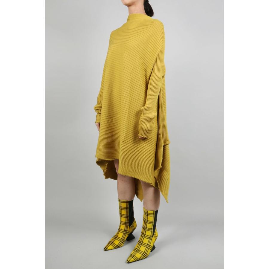 60%OFF】SHORT DRAPED DRESS -Mustard (AW18KN0007LWK) Marques