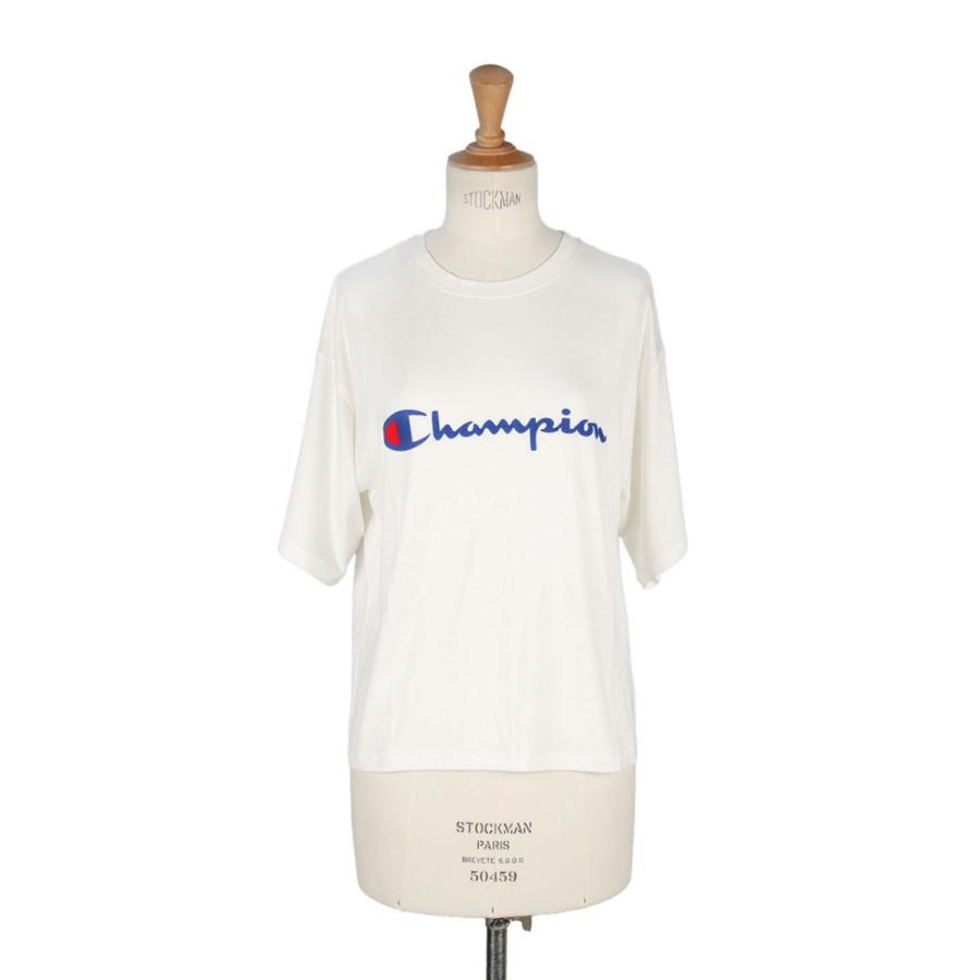 【P5倍 / SALE】T-SHIRT -WHITE (CW-PS313) Champion -Women-(チャンピオン) | Champion