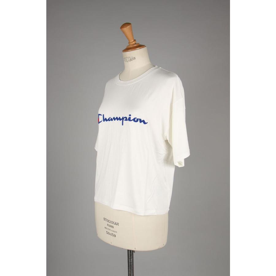 【P5倍 / SALE】T-SHIRT -WHITE (CW-PS313) Champion -Women-(チャンピオン) | Champion | 02