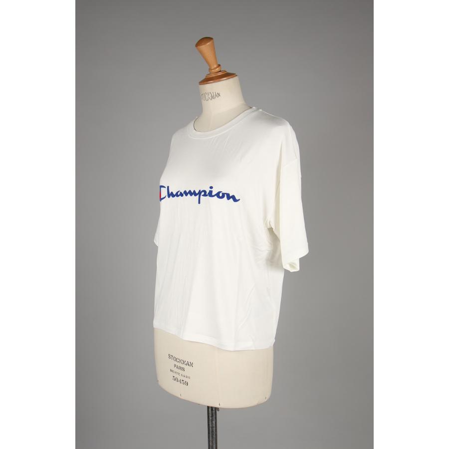 【P5倍 / SALE】T-SHIRT -WHITE (CW-PS313) Champion -Women-(チャンピオン) | Champion | 02
