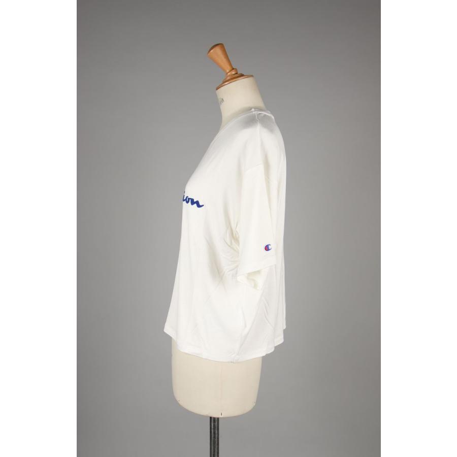 【P5倍 / SALE】T-SHIRT -WHITE (CW-PS313) Champion -Women-(チャンピオン) | Champion | 03