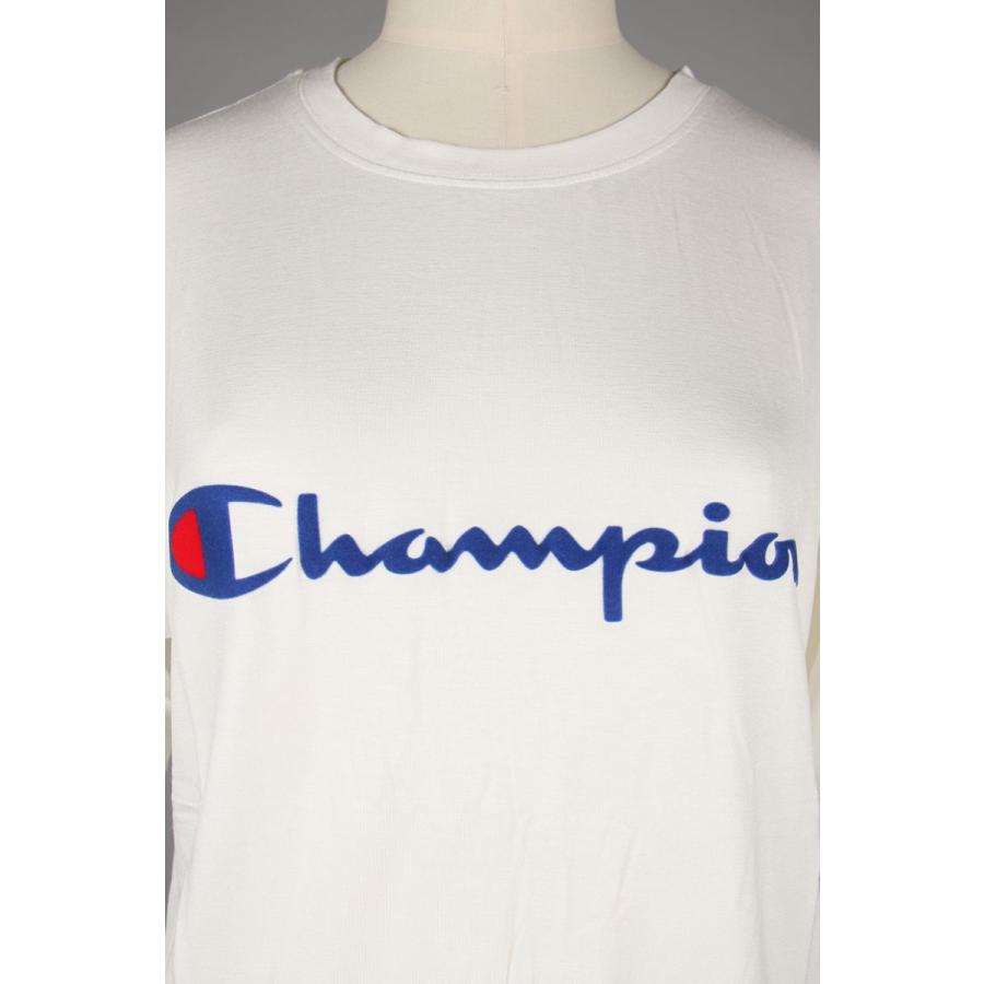 【P5倍 / SALE】T-SHIRT -WHITE (CW-PS313) Champion -Women-(チャンピオン) | Champion | 08