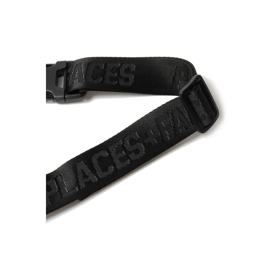 【P5倍 / SALE】WAIST BAG/BLACK Places+Faces(プレイシズプラスフェイシズ) |  | 03