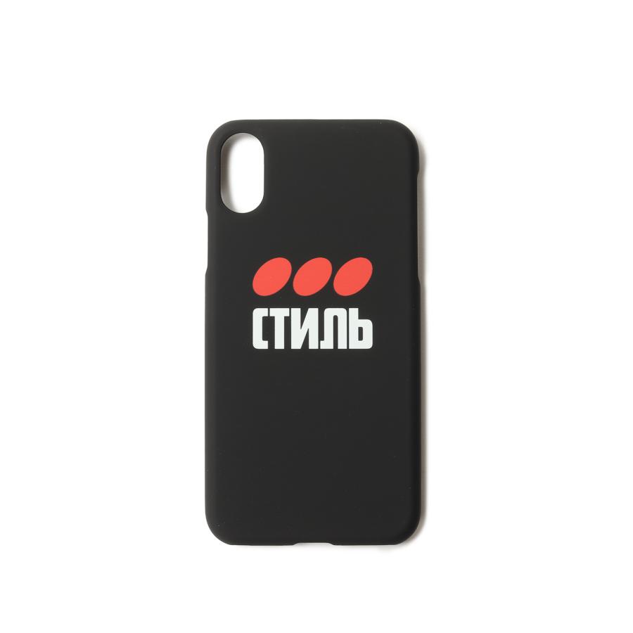 【P5倍 / SALE】DOTS CTNMB IPHONE COVER XS / BLACK（HMPA003F197390041088） Heron Preston(ヘロンプレストン) | 