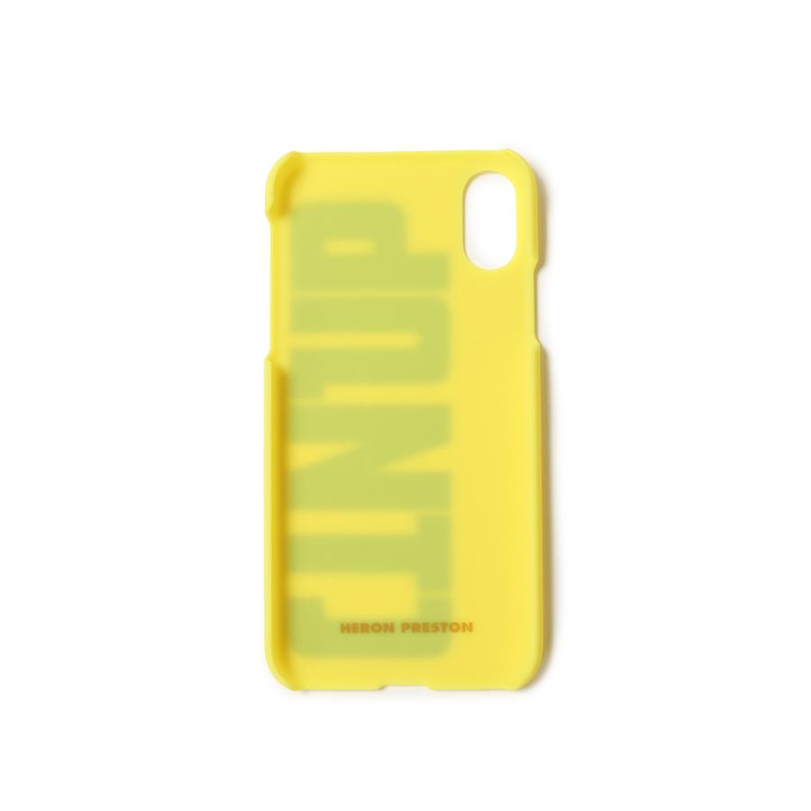 【SALE】CTNMB IPHONE COVER XS / YELLOW（HMPA003F197390221510） Heron Preston(ヘロンプレストン) |  | 01