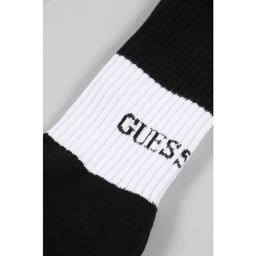 【P5倍 / SALE】2Tone Socks-BLACK (GRSS19-006) Guess Green Label(ゲスグリーンレーベル) | GUESS GREEN LABEL | 03