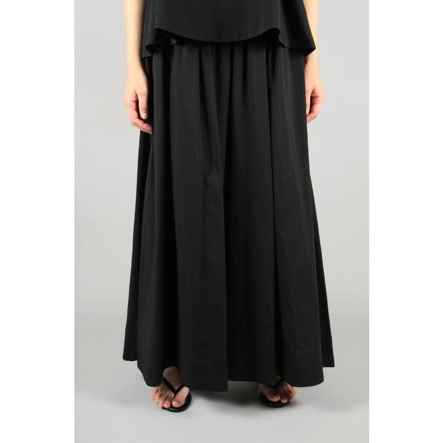 【P5倍 / SALE】Sundry cotton wide flare pants-BLACK-(13RFABOT-11C) Bluebird Boulevard(ブルーバード・ブルバード) | BLUEBIRD BOULEVARD | 01