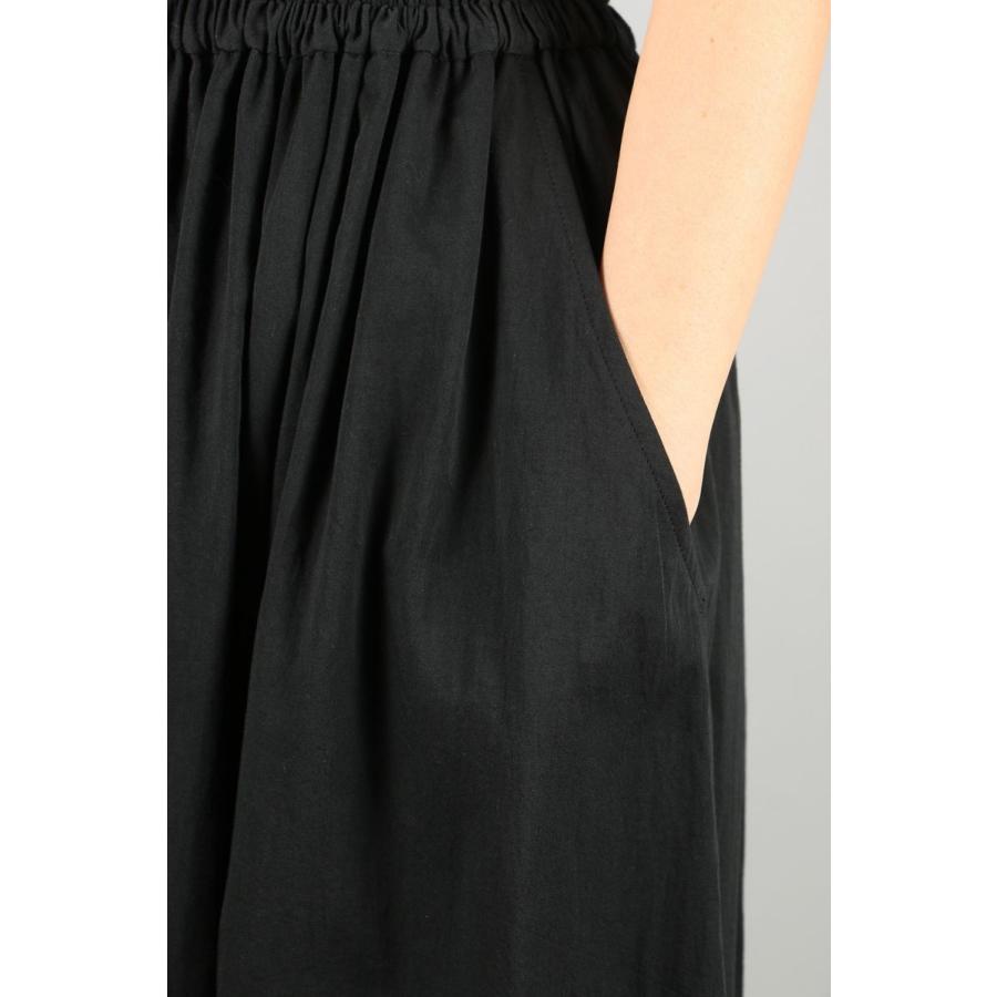 【P5倍 / SALE】Sundry cotton wide flare pants-BLACK-(13RFABOT-11C) Bluebird Boulevard(ブルーバード・ブルバード) | BLUEBIRD BOULEVARD | 05