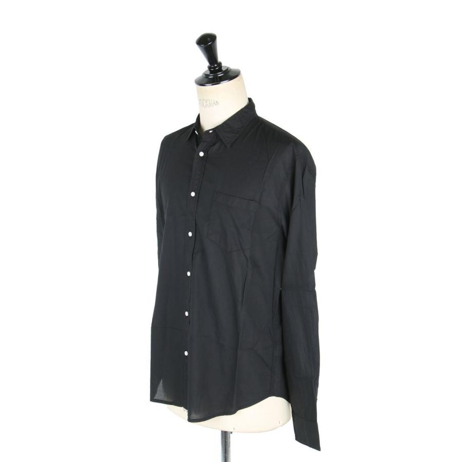 【SALE】LUKE ITALIAN LIGHT POPLIN -BLACK (9920700006) Frank & Eileen -Men-(フランクアンドアイリーン) |  | 01