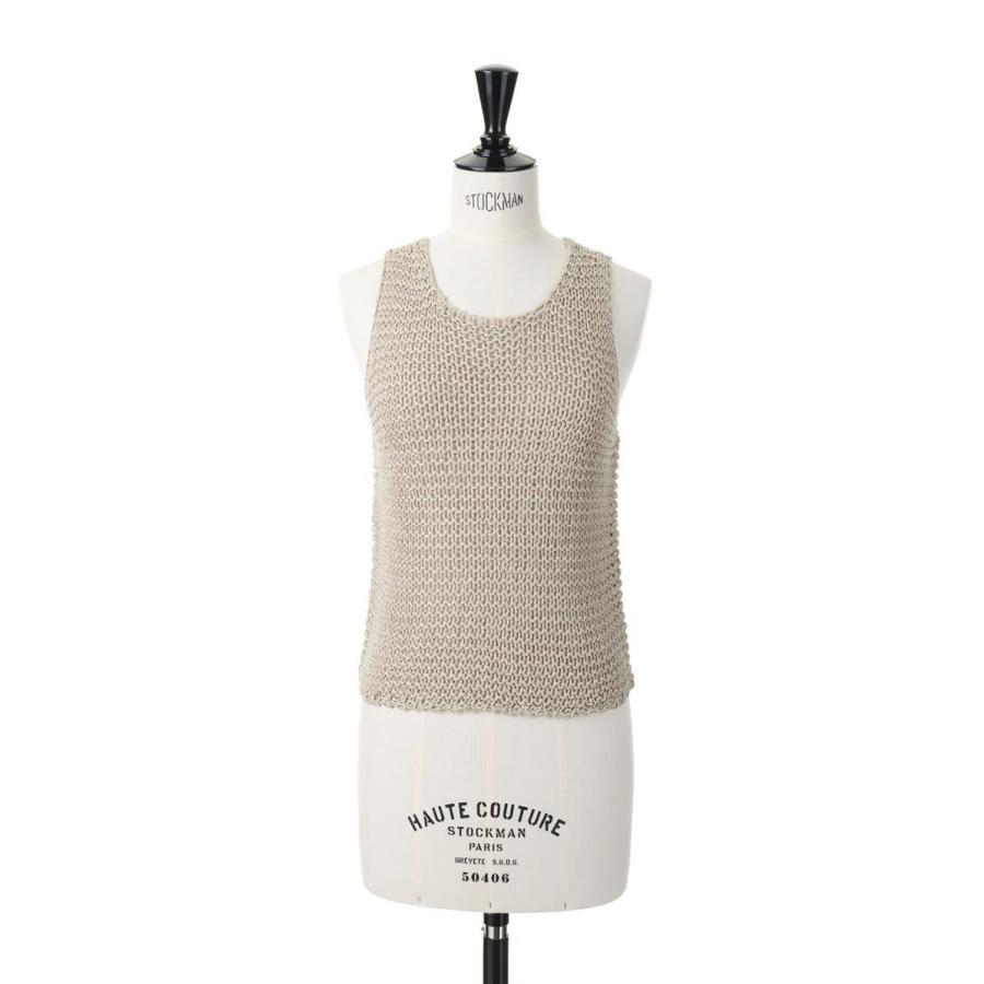 【SALE】TODAYFUL トゥデイフル  Mesh Knit Tanktop -NATURAL (12010519) | TODAYFUL