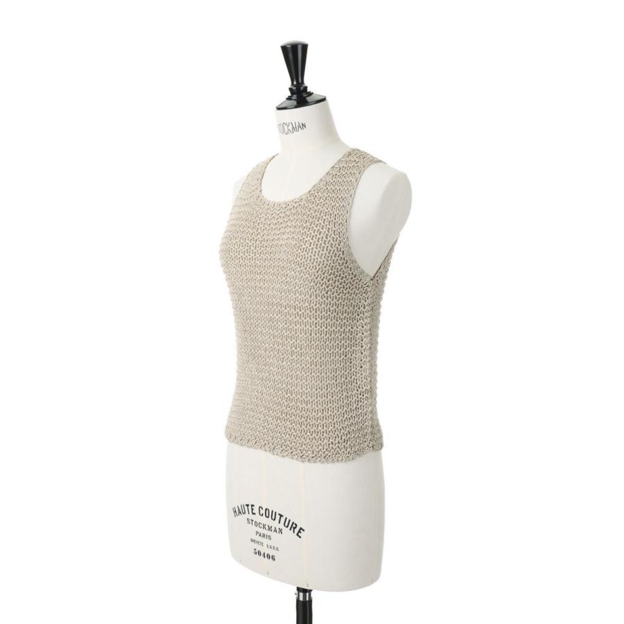 【SALE】TODAYFUL トゥデイフル  Mesh Knit Tanktop -NATURAL (12010519) | TODAYFUL | 01