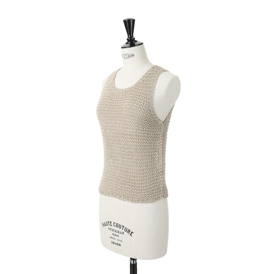 【SALE】TODAYFUL トゥデイフル  Mesh Knit Tanktop -NATURAL (12010519) | TODAYFUL | 01