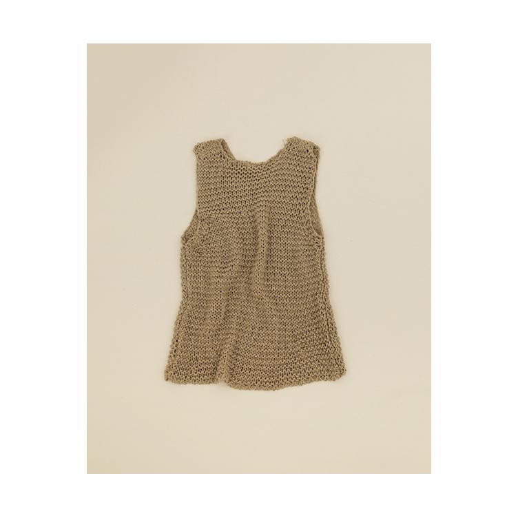 【SALE】TODAYFUL トゥデイフル  Mesh Knit Tanktop -NATURAL (12010519) | TODAYFUL | 05