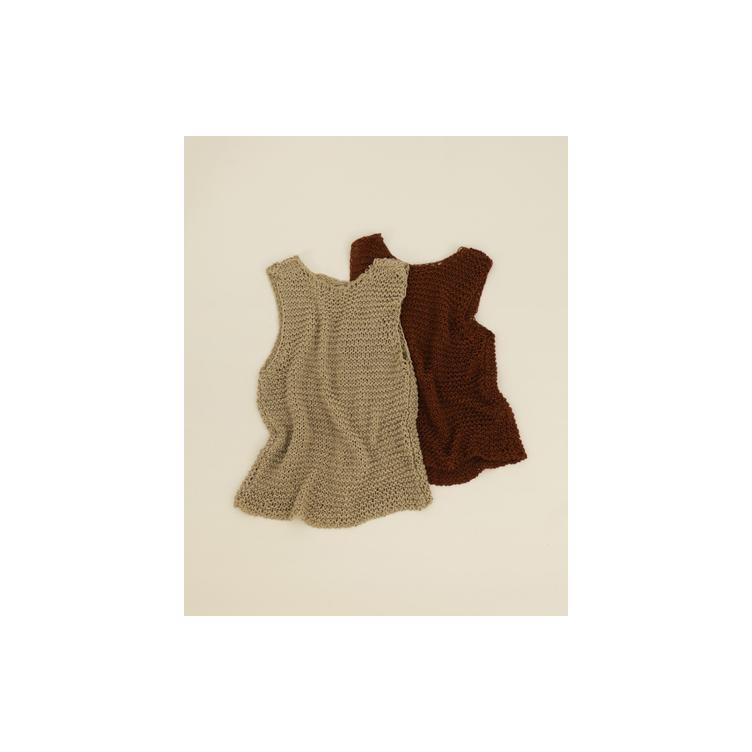 【SALE】TODAYFUL トゥデイフル  Mesh Knit Tanktop -NATURAL (12010519) | TODAYFUL | 06