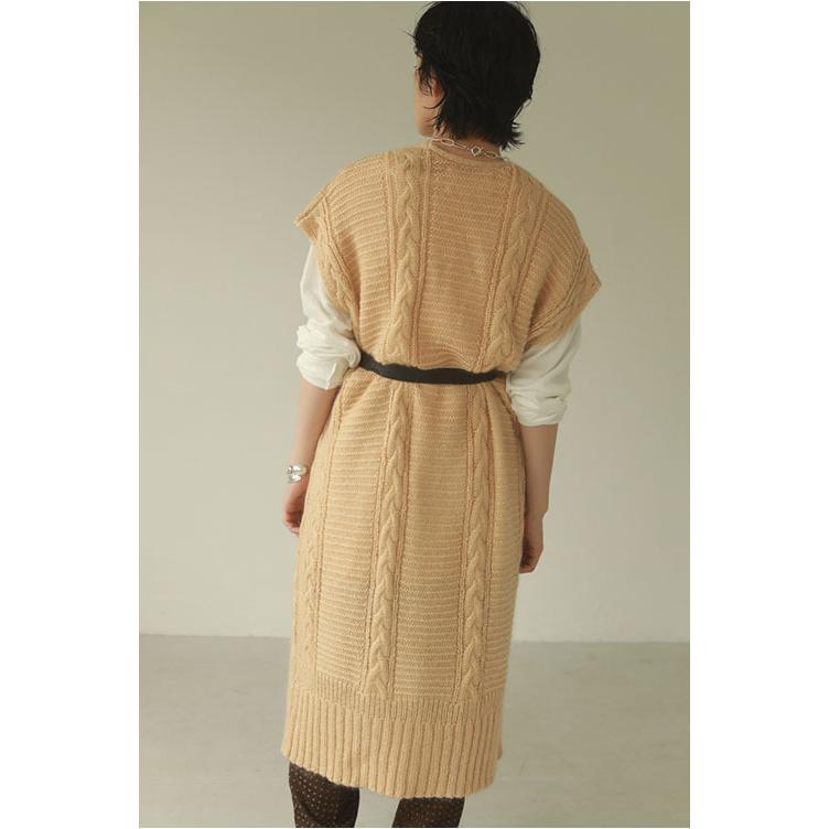 TODAYFUL トゥデイフル  Mohair Cable Vest -CREAM (12020543)