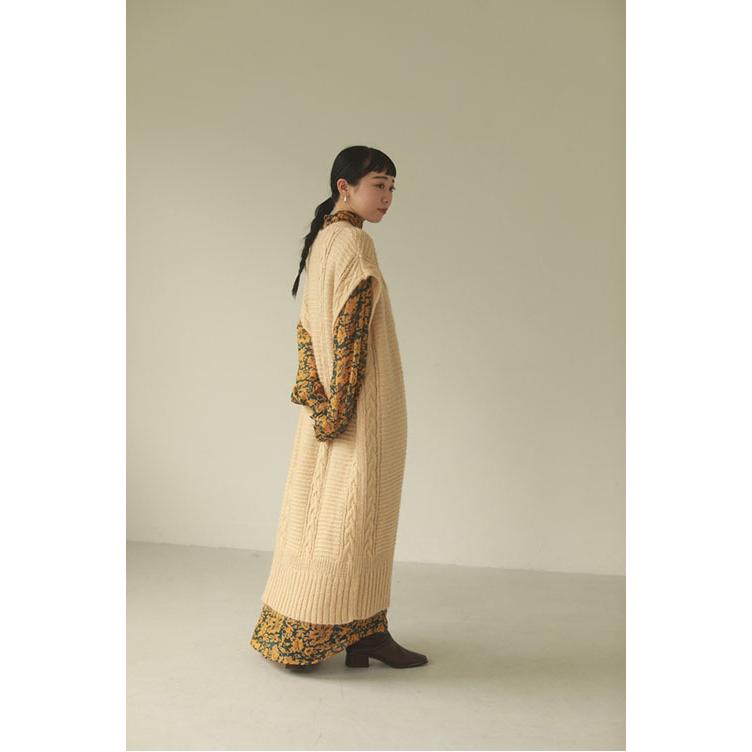 TODAYFUL トゥデイフル  Mohair Cable Vest -CREAM (12020543)