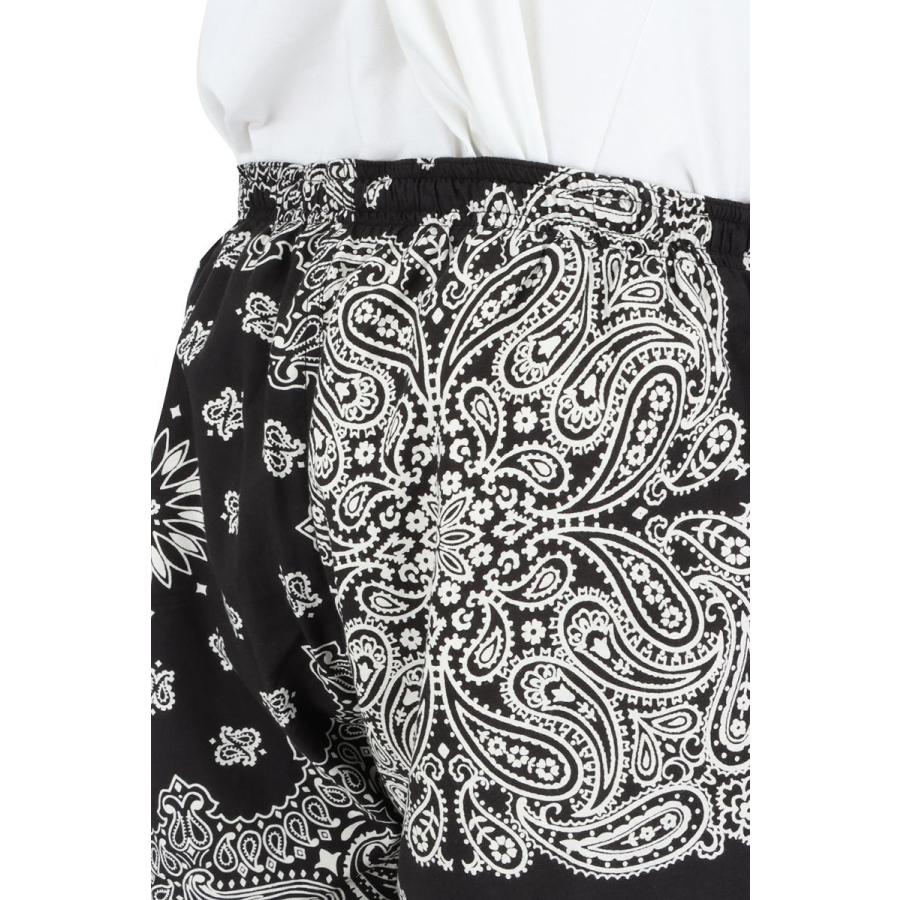 【SALE】BANDANA PATCH SHORT PANTS - BLACK 2 #1  (COTDPT-328B) Children Of The Discordance | Children of the discordance | 04