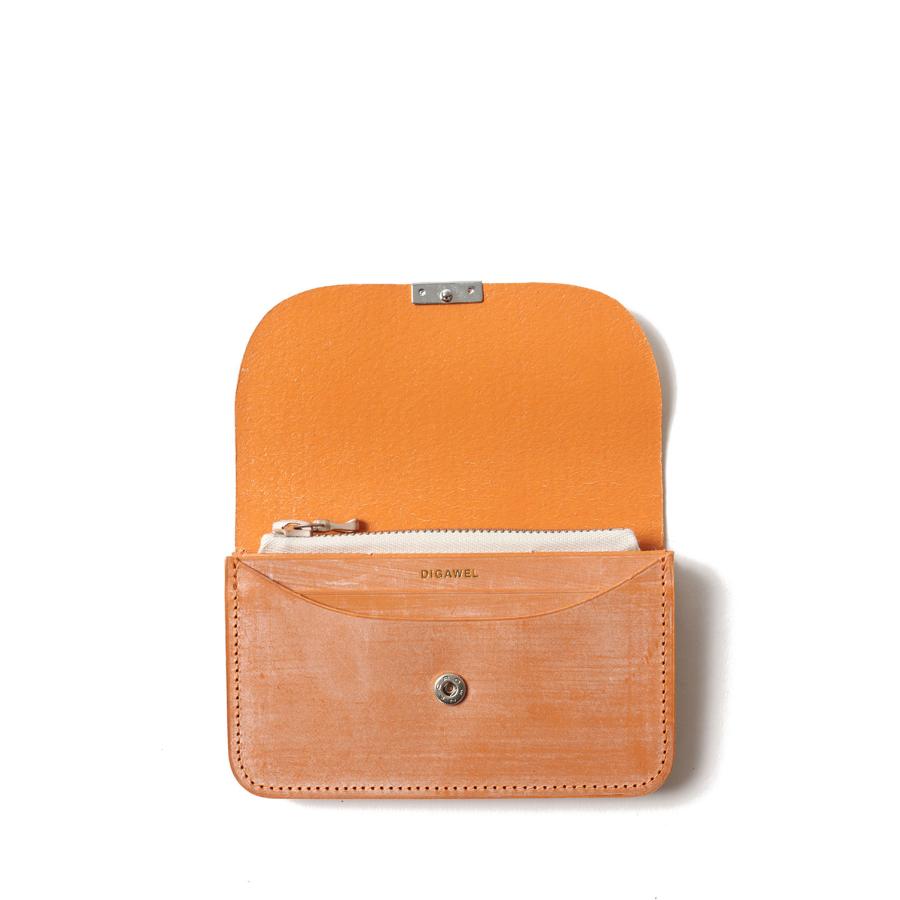 【P5倍】GARSON PURSE Bridle leather-CAMEL-(DWZ0Z003) Digawel(ディガウェル) |  | 02