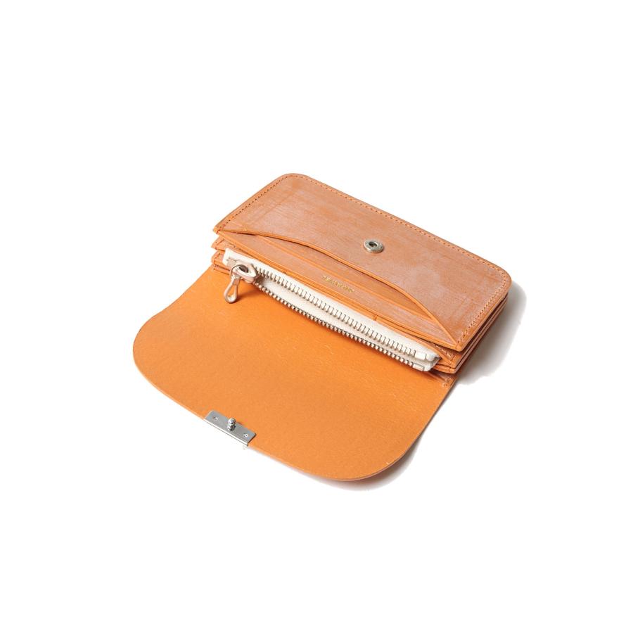 【P5倍】GARSON PURSE Bridle leather-CAMEL-(DWZ0Z003) Digawel(ディガウェル) |  | 03