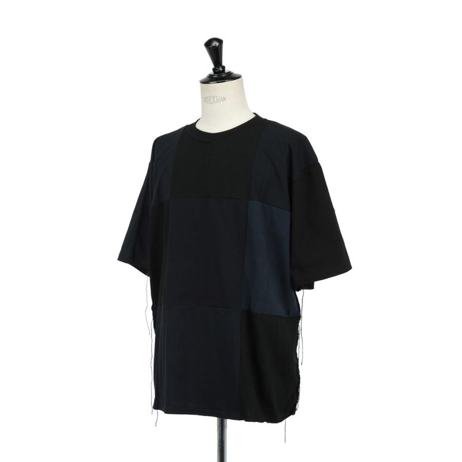 【SALE】HANDMADE VINTAGE PATCH TEE C - BLACK #3 (COTDSMBLCS-225C) Children Of The Discordance | Children of the discordance | 02