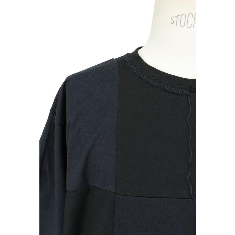 【SALE】HANDMADE VINTAGE PATCH TEE C - BLACK #3 (COTDSMBLCS-225C) Children Of The Discordance | Children of the discordance | 03