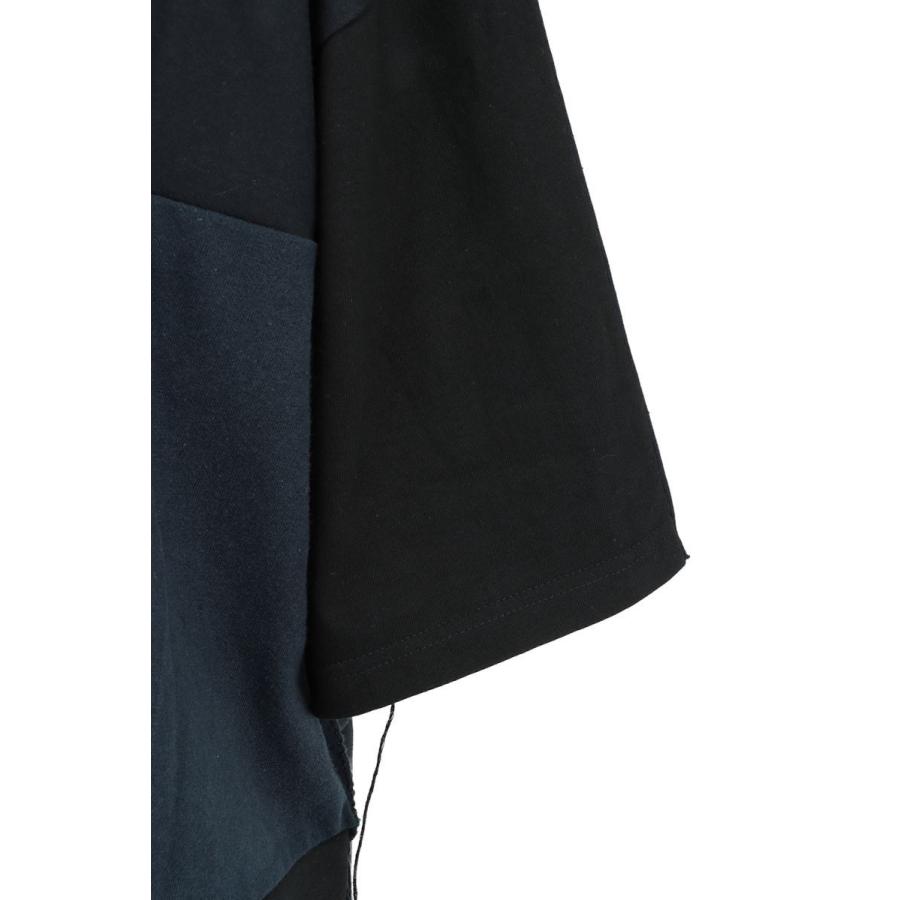 【SALE】HANDMADE VINTAGE PATCH TEE C - BLACK #3 (COTDSMBLCS-225C) Children Of The Discordance | Children of the discordance | 04