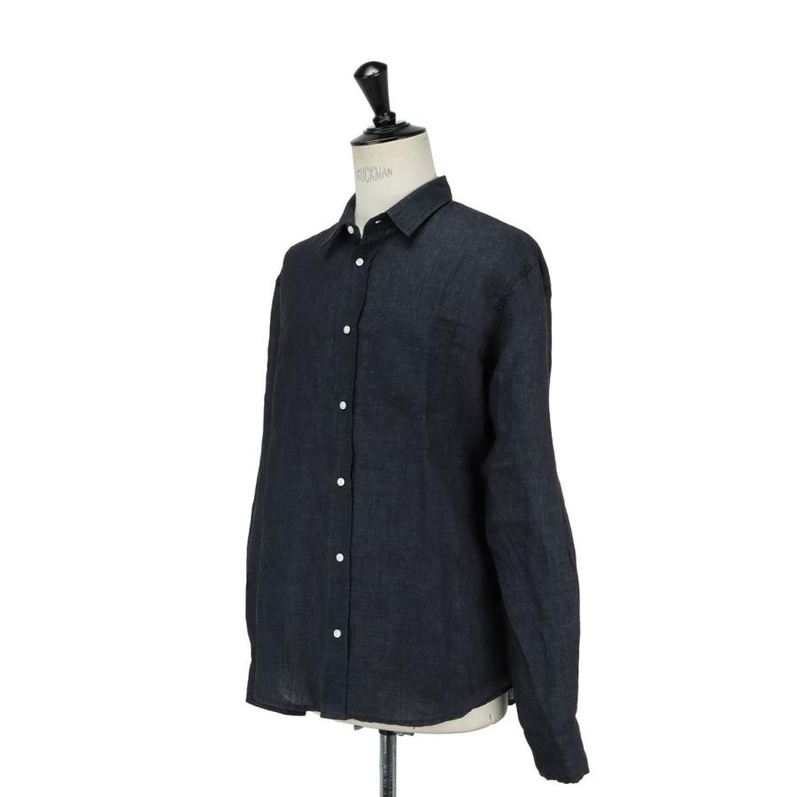 【SALE】LUKE LINEN -BLACK (3320700105) Frank & Eileen -Men-(フランクアンドアイリーン) |  | 01
