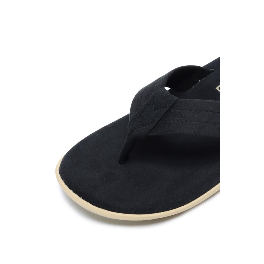 【P2倍 / SALE】SUEDE THONG / ULTRA SUEDE - BLACK (PTU202U) Island Slipper - Men -(アイランドスリッパ) | ISLAND SLIPPER | 04
