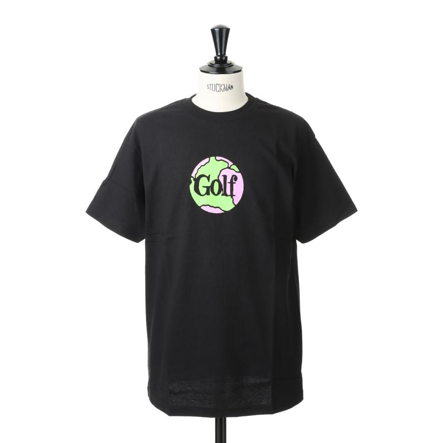 【P5倍 / SALE】GLOBE TEE by GOLF WANG / BLACK Golf Wang(ゴルフワン) |  | 01