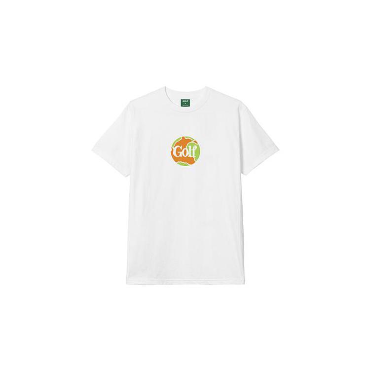 【P5倍 / SALE】GLOBE TEE by GOLF WANG / WHITE Golf Wang(ゴルフワン) | 
