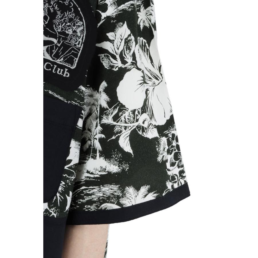 PORTER CLASSIC（ポータークラシック） ALOHA SHIRT PATCHWORK / BLACK