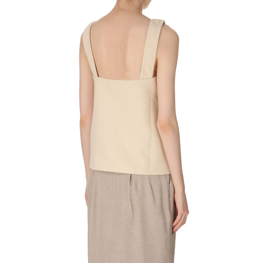 【P10倍】【SALE】RIMINI TANK TOP -Beige (TNH21100-15) The Newhouse(ザニューハウス) | THE NEWHOUSE | 02