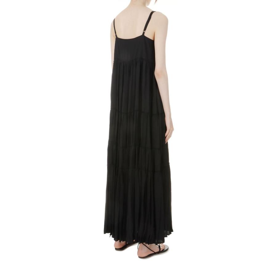 【P5倍 / SALE】GYPSET RUCKLE FLARED DRESS -Black (TNH21100-37) The Newhouse(ザニューハウス) | THE NEWHOUSE | 02