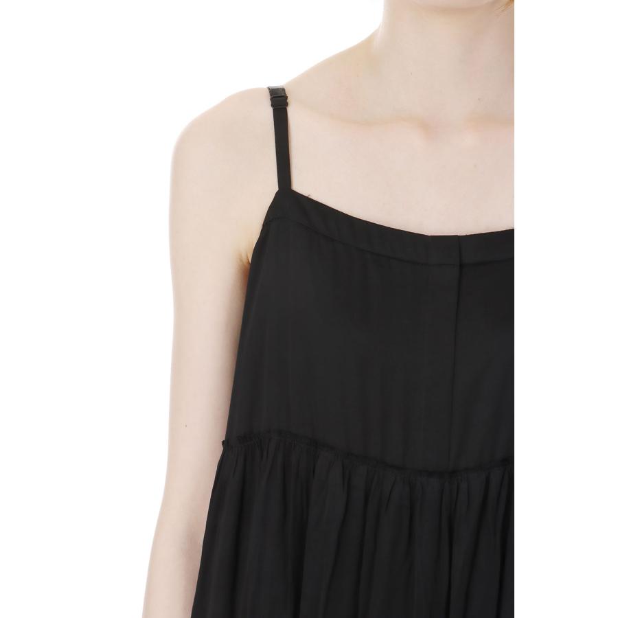 【P5倍 / SALE】GYPSET RUCKLE FLARED DRESS -Black (TNH21100-37) The Newhouse(ザニューハウス) | THE NEWHOUSE | 03